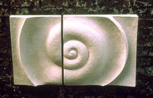 Load image into Gallery viewer, Beautiful bone spiral wall sculpture large artwork original interior garden design fine art

