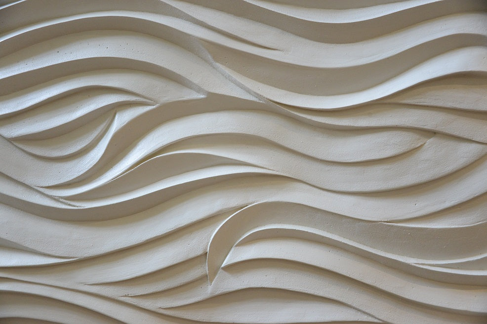 Smooth Sand Ripple wall sculpture – Boldstone