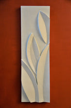 Load image into Gallery viewer, Magnolia leaves wall sculpture elegant modern form interior design garden design fine art hotel art restaurant art beauty
