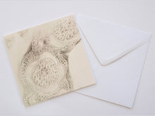 Load image into Gallery viewer, Lace Moth Shadows Greetings Card
