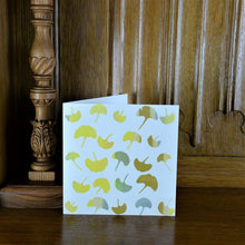 Load image into Gallery viewer, Ginkgo Autumn Greetings Card
