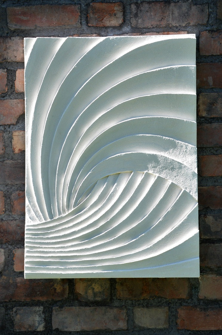 Fan Folds wall sculpture