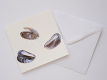 Load image into Gallery viewer, Mussel Mauves Greetings Card
