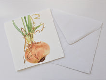 Load image into Gallery viewer, Sprouting Onion Beauty Greetings Card
