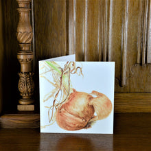 Load image into Gallery viewer, Sprouting Onion Shell Greetings Card
